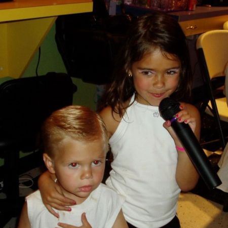 Madison Beer and her brother were photographed together when they were kids.